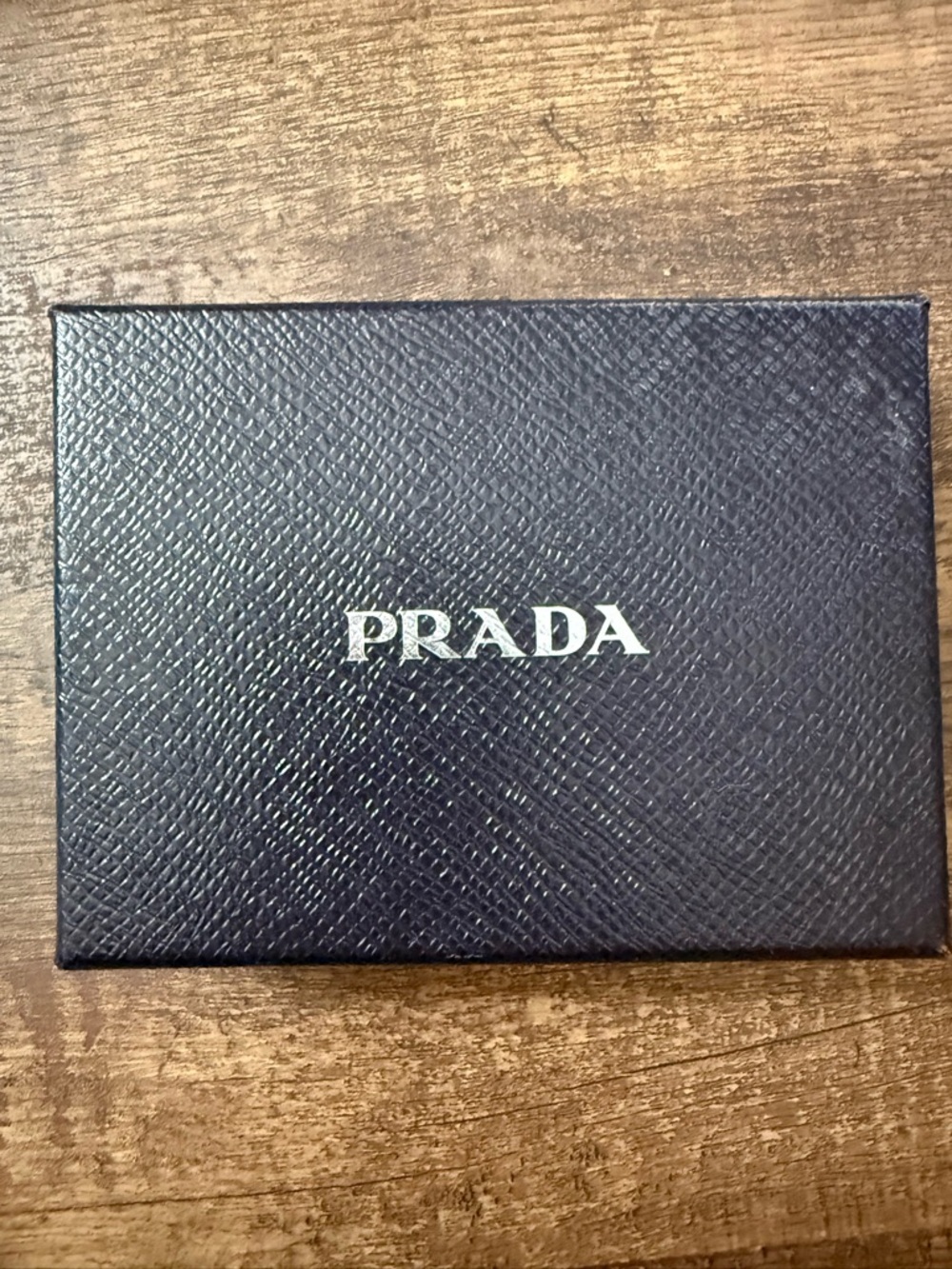 Prada Red Saffiano Italian Leather Card Holder Wallet w COA card - Picture 8 of 9